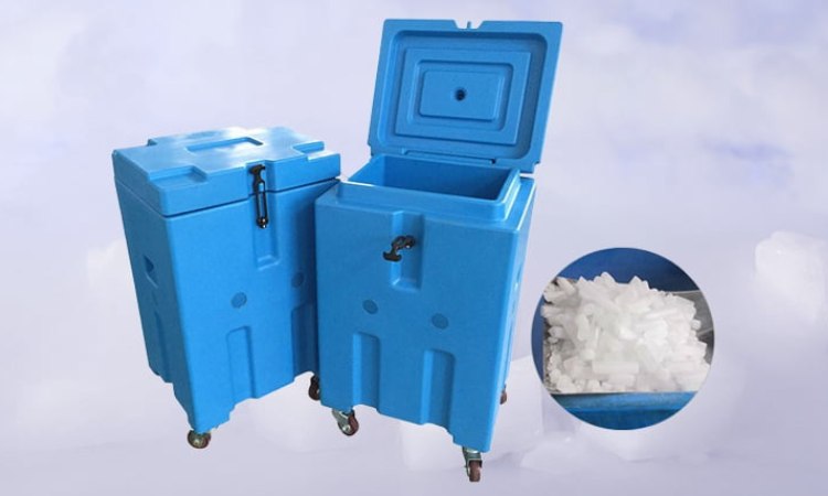 Tempat penyimpanan dry ice, Sumber: dryice-equipment.com