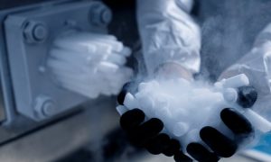 Storage dry ice, Sumber: emergencyice.com