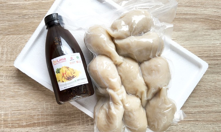 Pengiriman pempek frozen ke luar kota, Sumber: paxelmarket.co