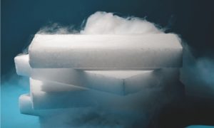 Balok dry ice, Sumber: gasworld.com