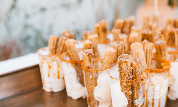 Es krim untuk acara pernikahan, Sumber: marthastewart.com