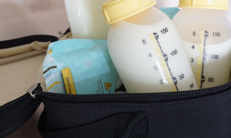Menjaga kualitas ASI dengan dry ice, Sumber: halodoc.com