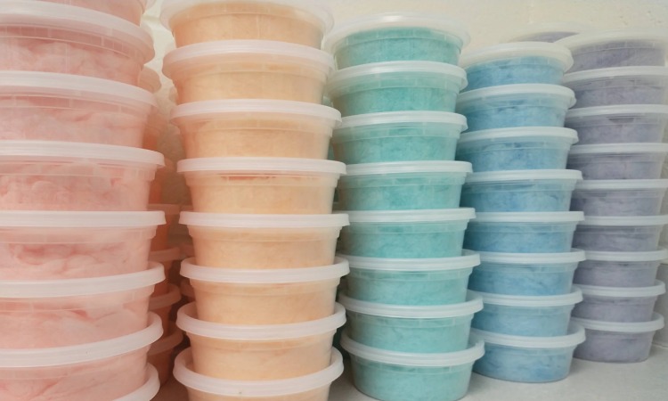 Penyimpanan es krim, Sumber: fluffbuckets.com