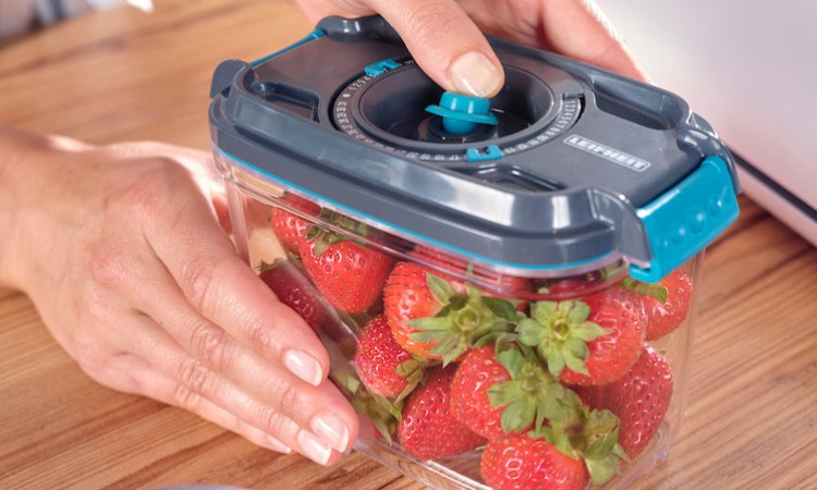 Kelebihan menggunakan container vacuum, Sumber: leifheit.com