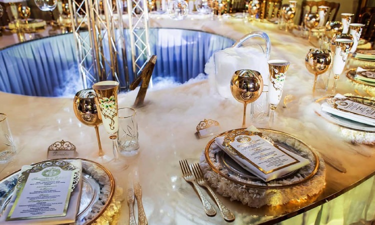 Dry ice wedding, Sumber: twimg.com