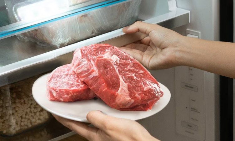 Penyimpanan daging dalam kulkas, Sumber: electrolux.co.id