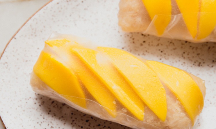 Mango Yoghurt Rice Paper, Sumber: unboundwellness.com