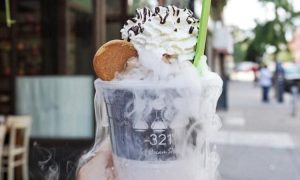 Es krim dry ice, Sumber: pinterest.com