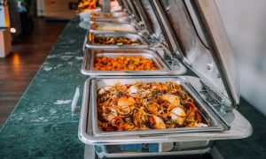 Catering prasmanan, Sumber: pexels.com