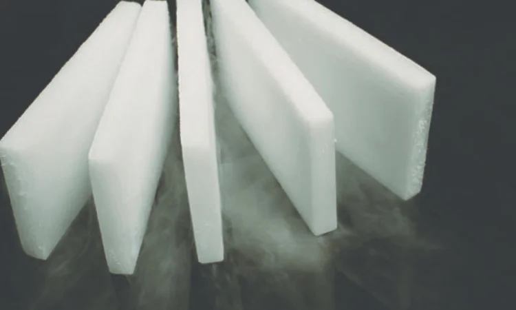 Dry ice slice, Sumber: coldjet.co.nz