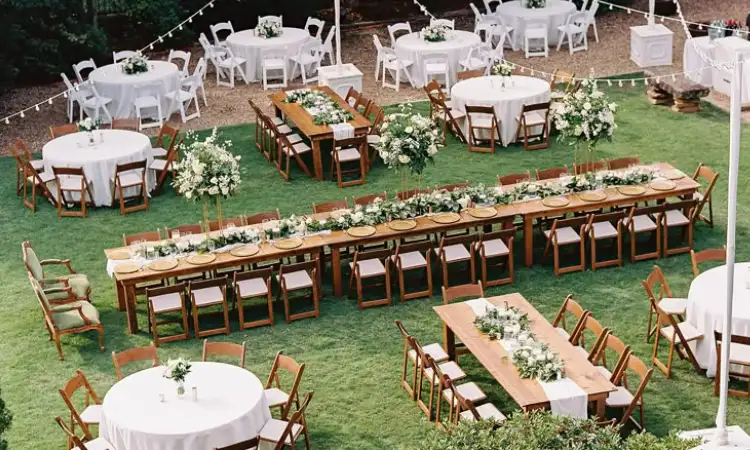 Garden party wedding, Sumber: pinterest.com