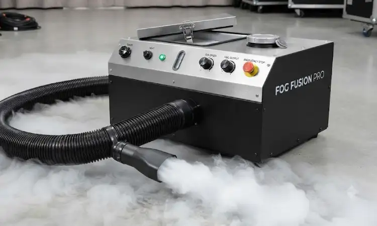 Penggunaan asap dry ice, Sumber: AI
