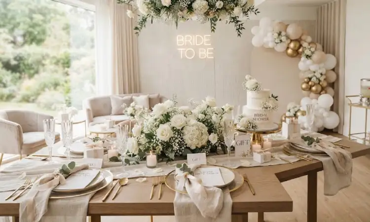 Bridal Shower Tema Minimalis Elegan, Sumber: AI