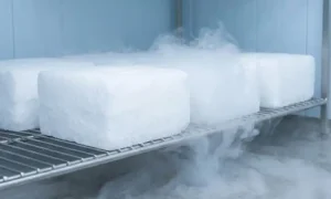 Produk dry ice higienis, Sumber: AI